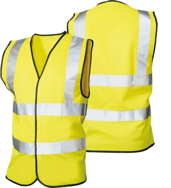 Strip Mesh Fabric Construction Security Safety Reflective Vest