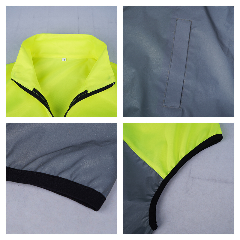 LX High Quality Engineer Reflective Running Vest Surveyors High Vis Industrial Safety Vest Safety Vest For Men