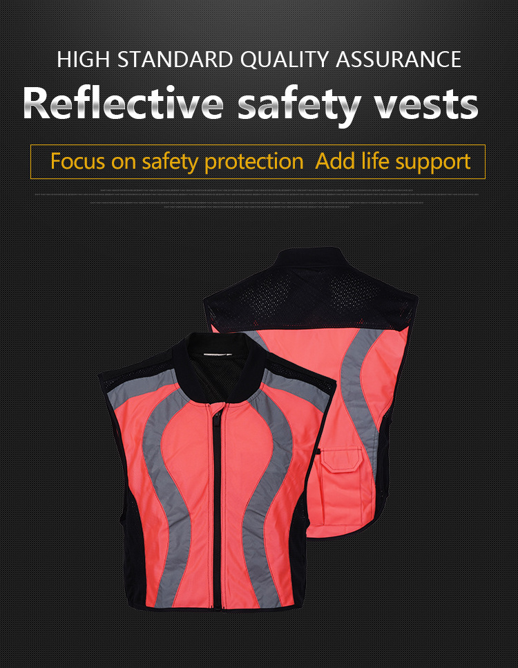 LX Factory Safety Vest Woman Industrial Safety Vest Hi Vis Construction Reflective Vest For Women