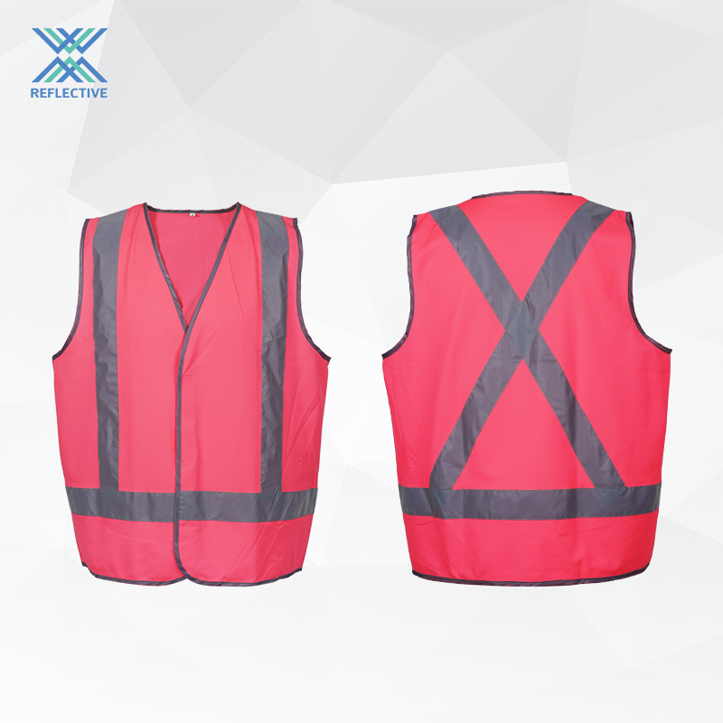 LX Factory  Hi Vis Safety Vest Industrial Safety Vest Woman Construction Reflective Vest With Logo