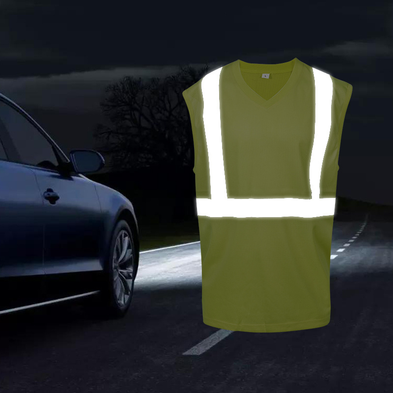 LX Good Quality High Visibility Industrial Safety Vest Safety Vest Construction Reflective Running Vest With Logo