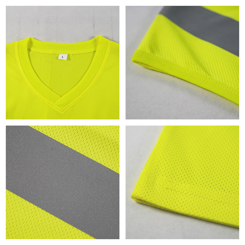 LX Good Quality High Visibility Industrial Safety Vest Safety Vest Construction Reflective Running Vest With Logo