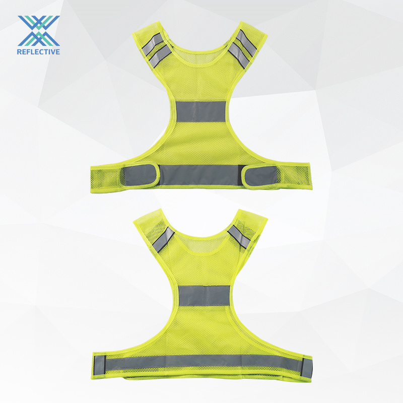 LX Hi Vis Reflective Safety Running Vest Safety Vest Reflective Running Vest