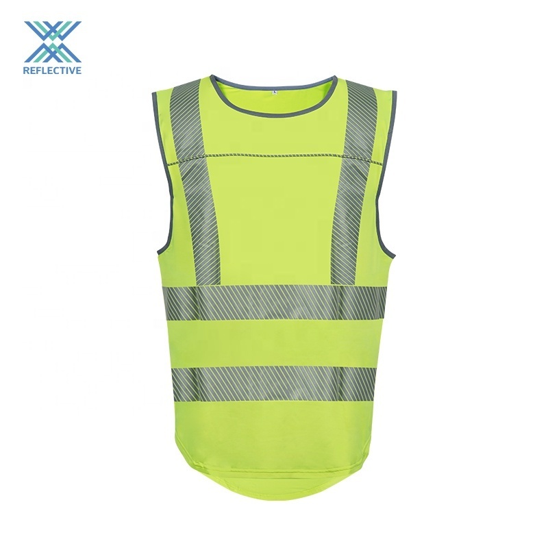 LX New Style High Visible Custom Construction Safety Vest Class 2 Reflective Safety Vest With Logo