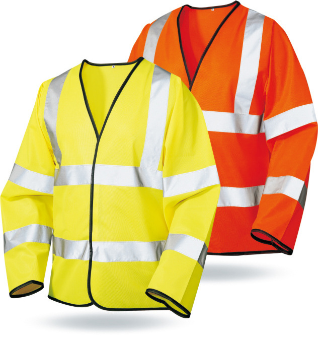 Class 3 long sleeve ANSI/ISEA ENISO20471 reflective safety vest high visibility vest