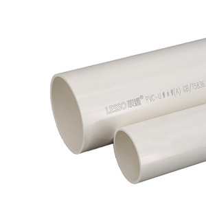 Factory Supply High Quality PVC Pipe 160mm for Waste Water Wall Thickness 4mm Plastic Pipe