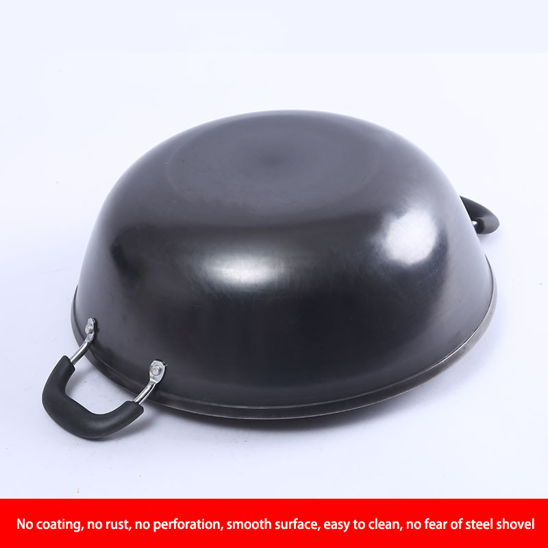 Kitchen Ware Non Stick Fry Pan Cast Iron Non-Stick Double Sided Nonstick Wok And Pot Egg Deep Cookware 2022 Cooking Frying Pans