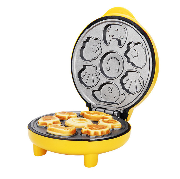 Kitchen Ware Multifunctional Electric Pizza Pancake Muffin Cakes Tools Baking Home Breakfast Maker Set Bread Mini Waffle Maker