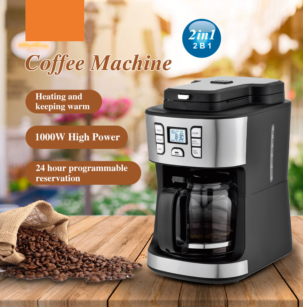 Espresso Machine With Grinder Dual Boiler Cafee Automatic Mini Expresso Machine Coffee Maker Private Label Coffee Machine