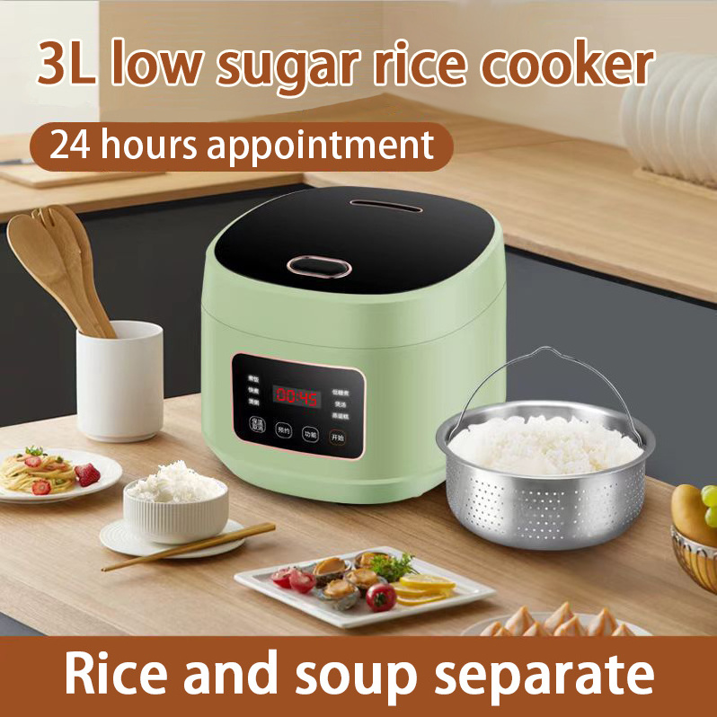 Kitchen Ware Midea Desugar Low Carb Rice Cooker Multifunction Non Electric Explosion Proof Pressure Cooker  Rice Soup Cooker