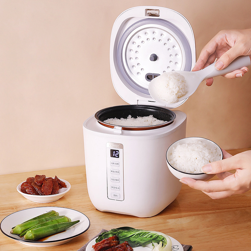 Chinese 12 Volt 24V 12V 1.2L Smart 1.2 Rice One Piece Cooker Multi-Functional Rice Ac And Dc Power Mini Rice Cooker For Lunch