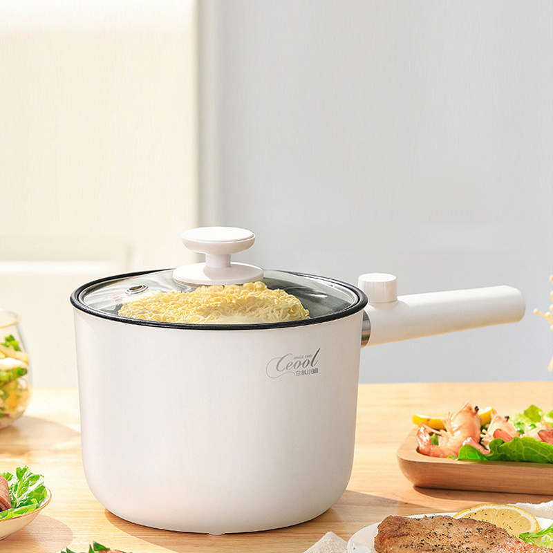 24 Volt 5L Chinese Multi-Function Portable Non-Stick Cooker Pan Hotpot Multifunction Mini Cooking Electric Hot Pot