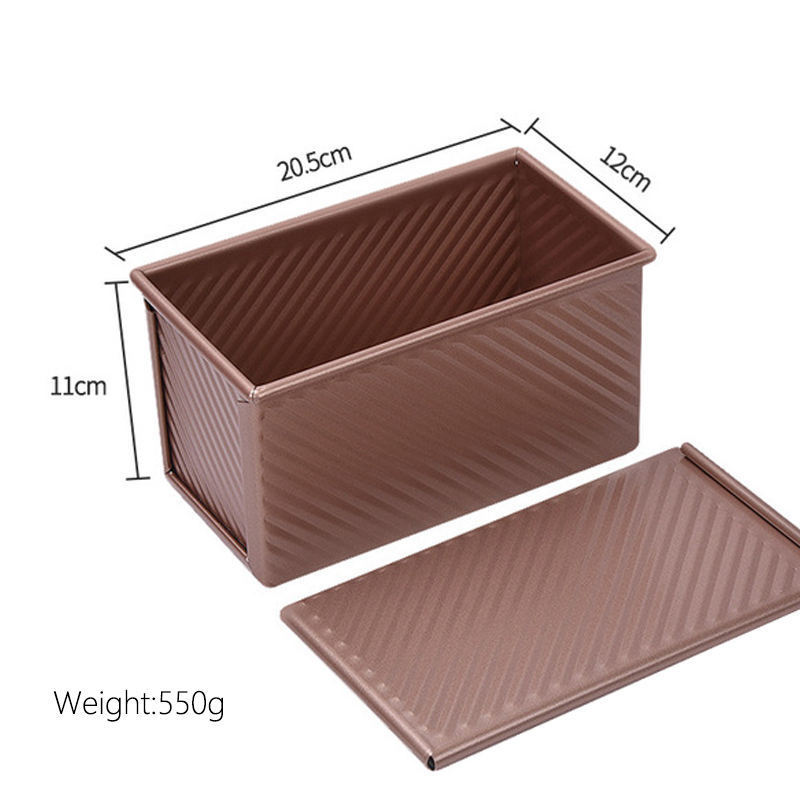 LIXIN Usa Dropshipping Cake Pan Heavy Gauge New Style Carbon Alloy Steel Nonstick Bakeware Chef Made Baking Sheet Loaf With Lid