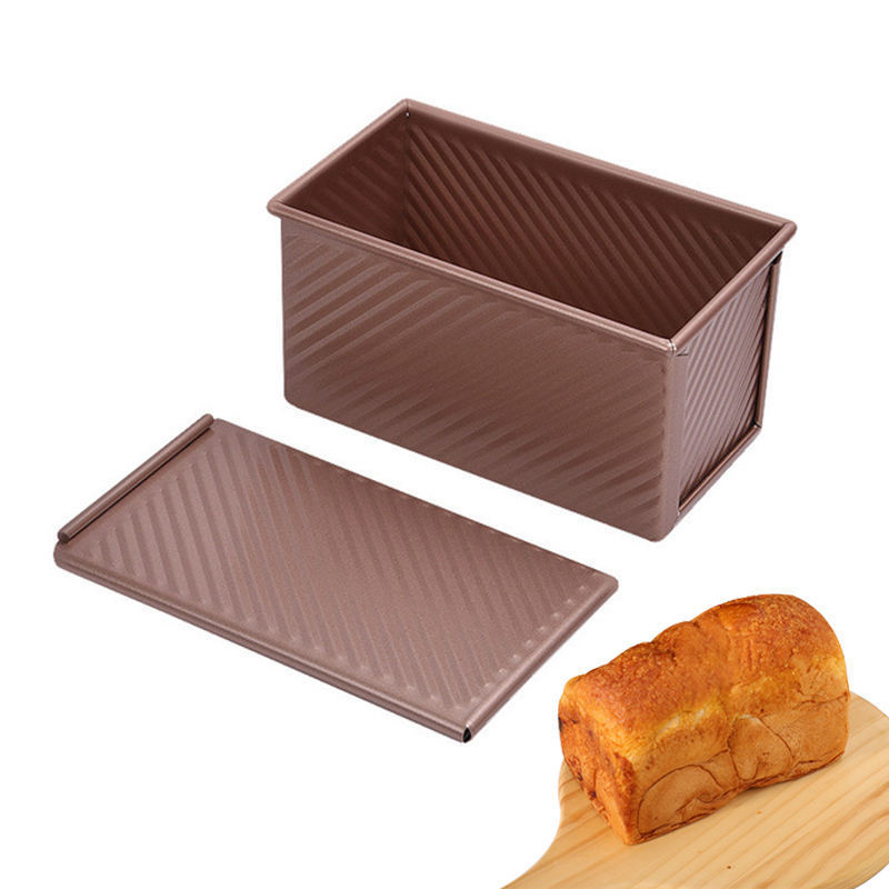 LIXIN Usa Dropshipping Cake Pan Heavy Gauge New Style Carbon Alloy Steel Nonstick Bakeware Chef Made Baking Sheet Loaf With Lid