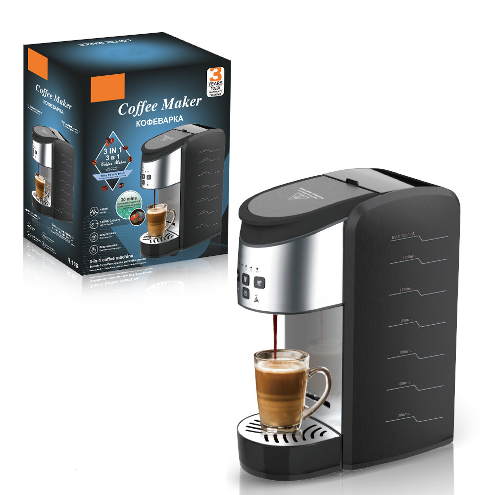 Semi Automatic Coffee Machine Keurig K-Mini Coffeefeer Single Cup Capsule Coffee Maker