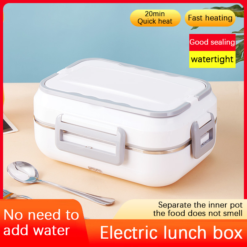 2022 Wireless Ceramic No Water 1.8L Box Lunch Cooler Electric Tiffin Vaccuum Rice Cooker  And Electric Lunch Box For Home Use