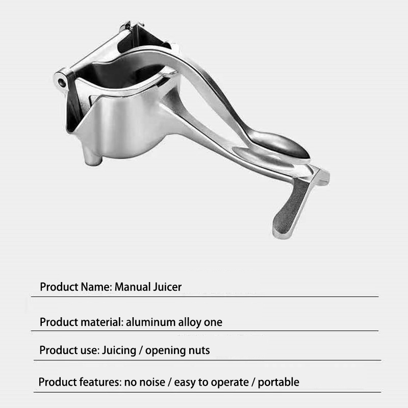 Stainless Steel Juicer Manual Fruit Squeezer Crystal Hnqh Manual Lemon Juicer For Citrus Lemon Manual Citrus Press Juicer