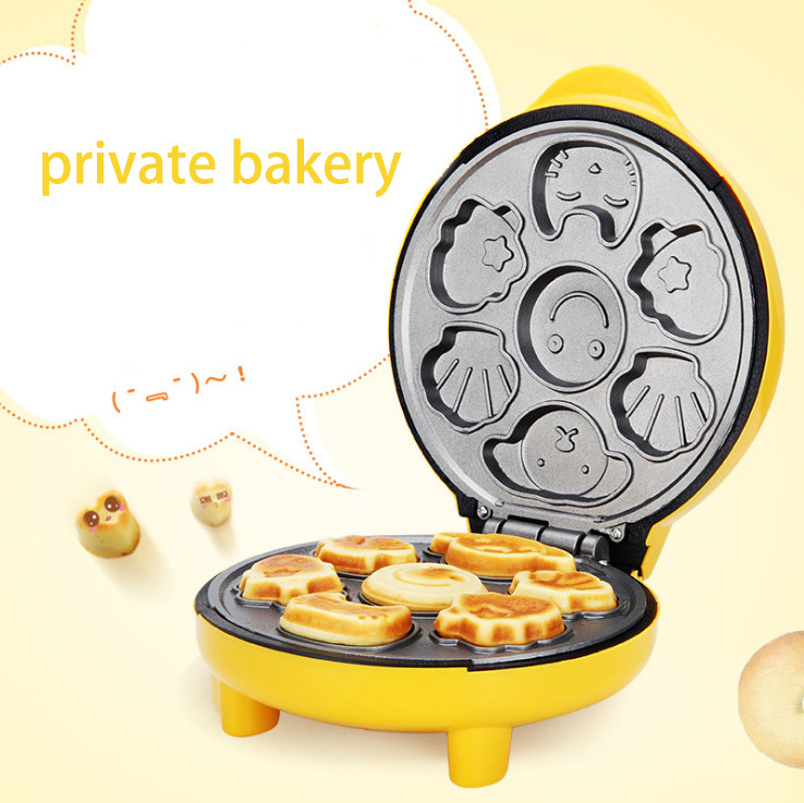 Kitchen Ware Multifunctional Electric Pizza Pancake Muffin Cakes Tools Baking Home Breakfast Maker Set Bread Mini Waffle Maker