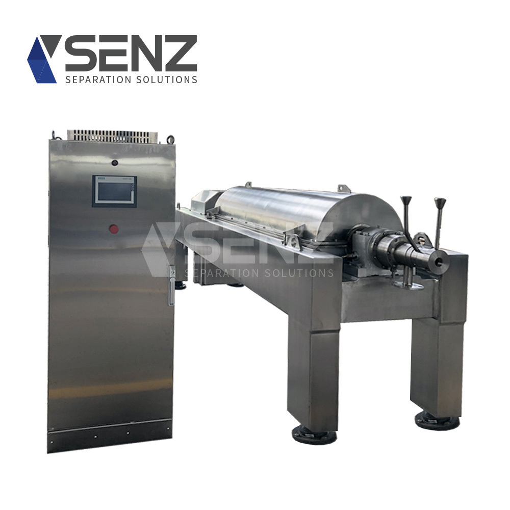 Factory hot sale continuous flow centrifuge decanter for soybean oil separator