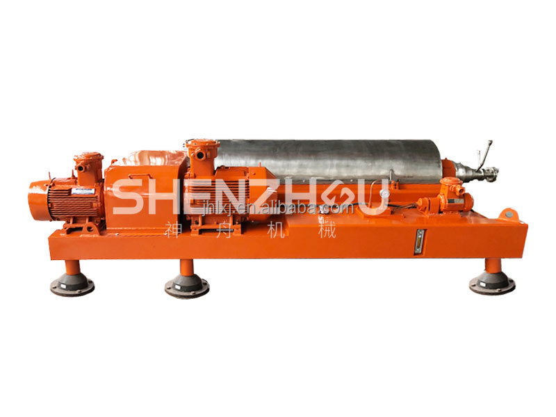 Shenzhou Antifriction Horizontal Decanter Centrifuge Anticorrosion Stainless Helical Pusher