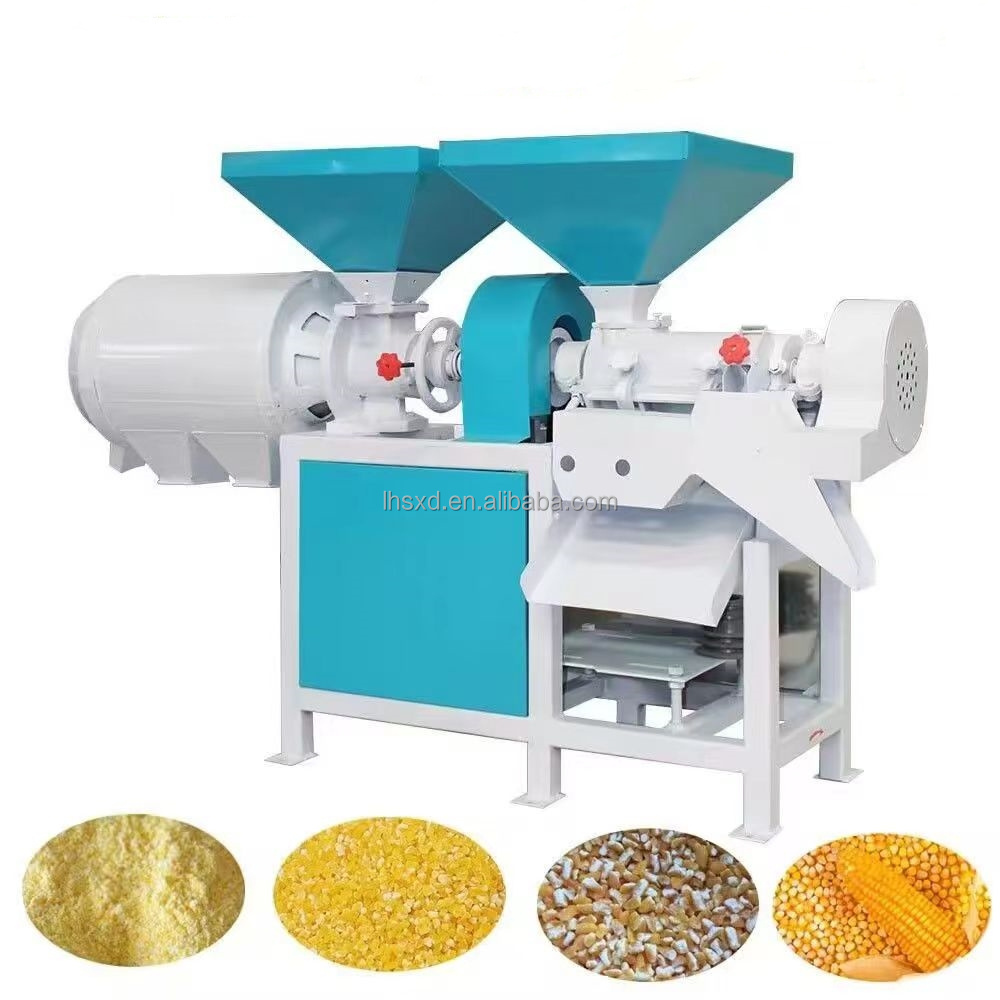 Semolina Posho Mill Corn Sift Grits Grind Make Small Scale Maize Meal Milling Machine Price in Kenya for Sift