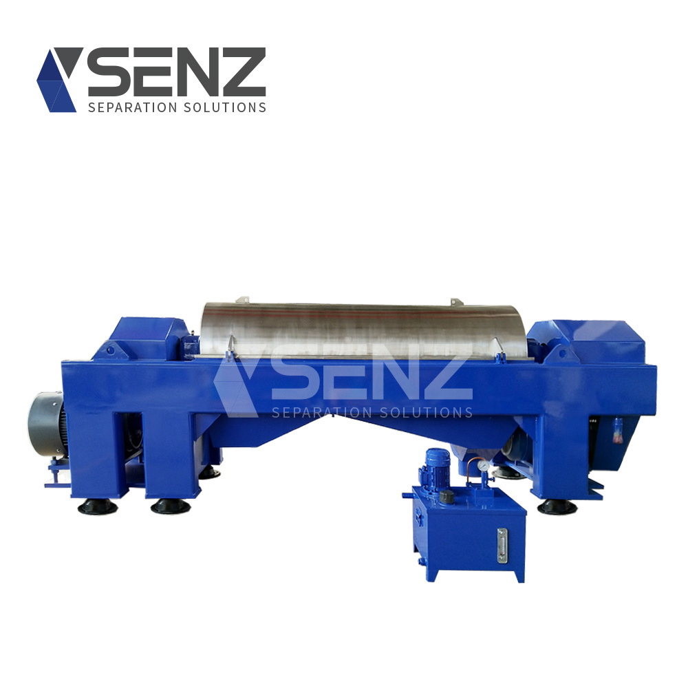 Shenzhou Antifriction Horizontal Decanter Centrifuge Anticorrosion Stainless Helical Pusher