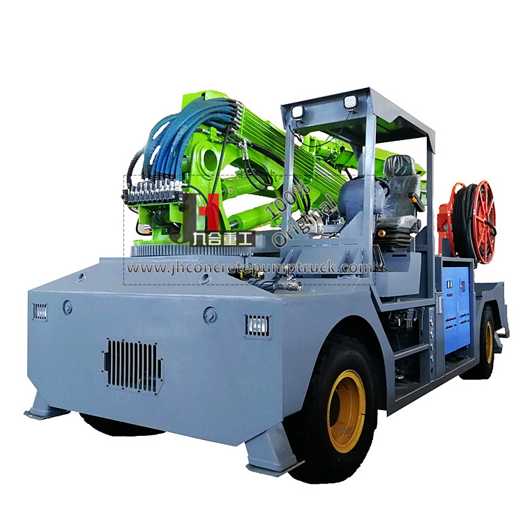 China Factory JIUHE brand 30 Cubic Meters Shotcrete Robot JHGHP30 wet concrete spray shotcrete machine for sale