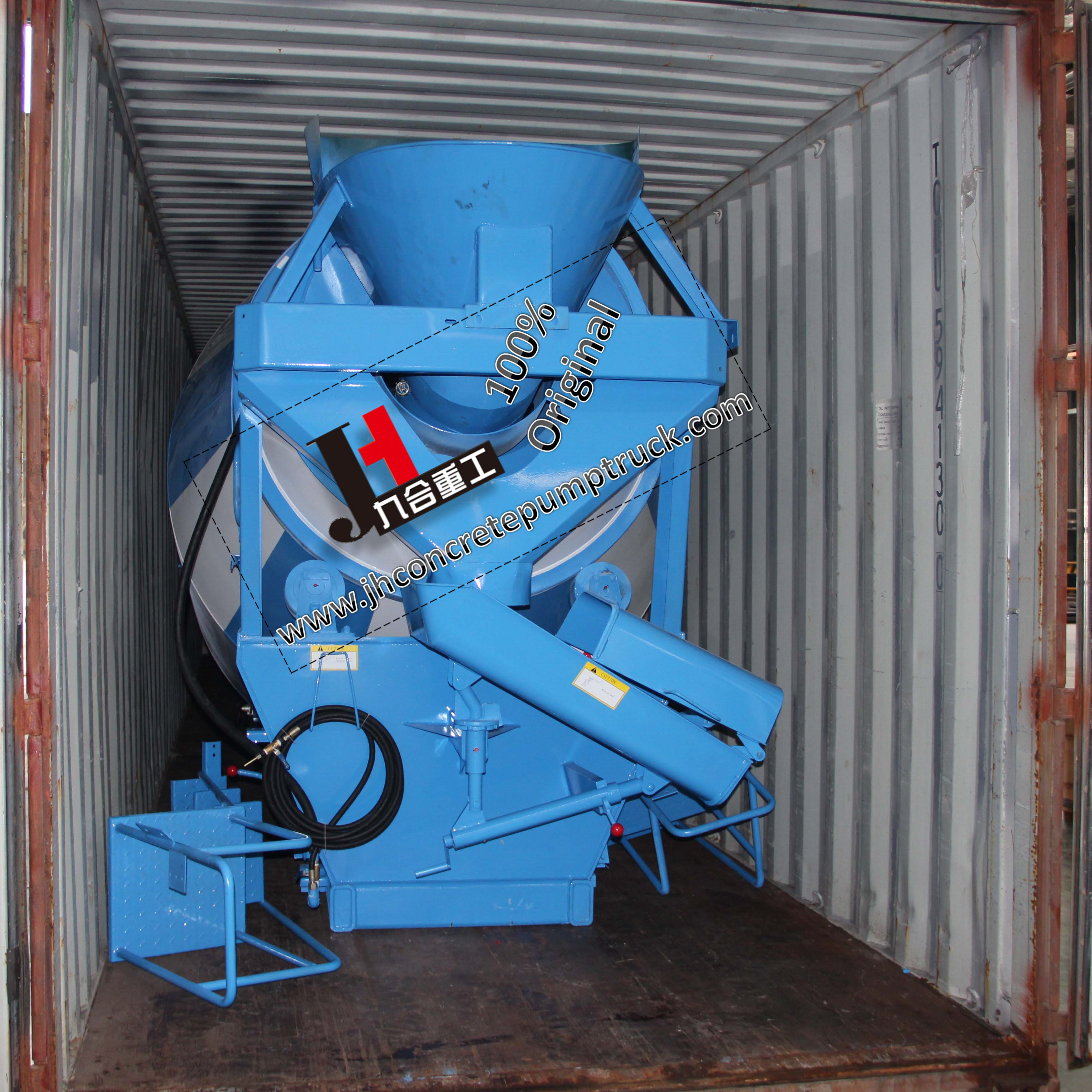 Concrete Transit mixer drum with the capacity from the 4 Cubic to 20Cubic meters