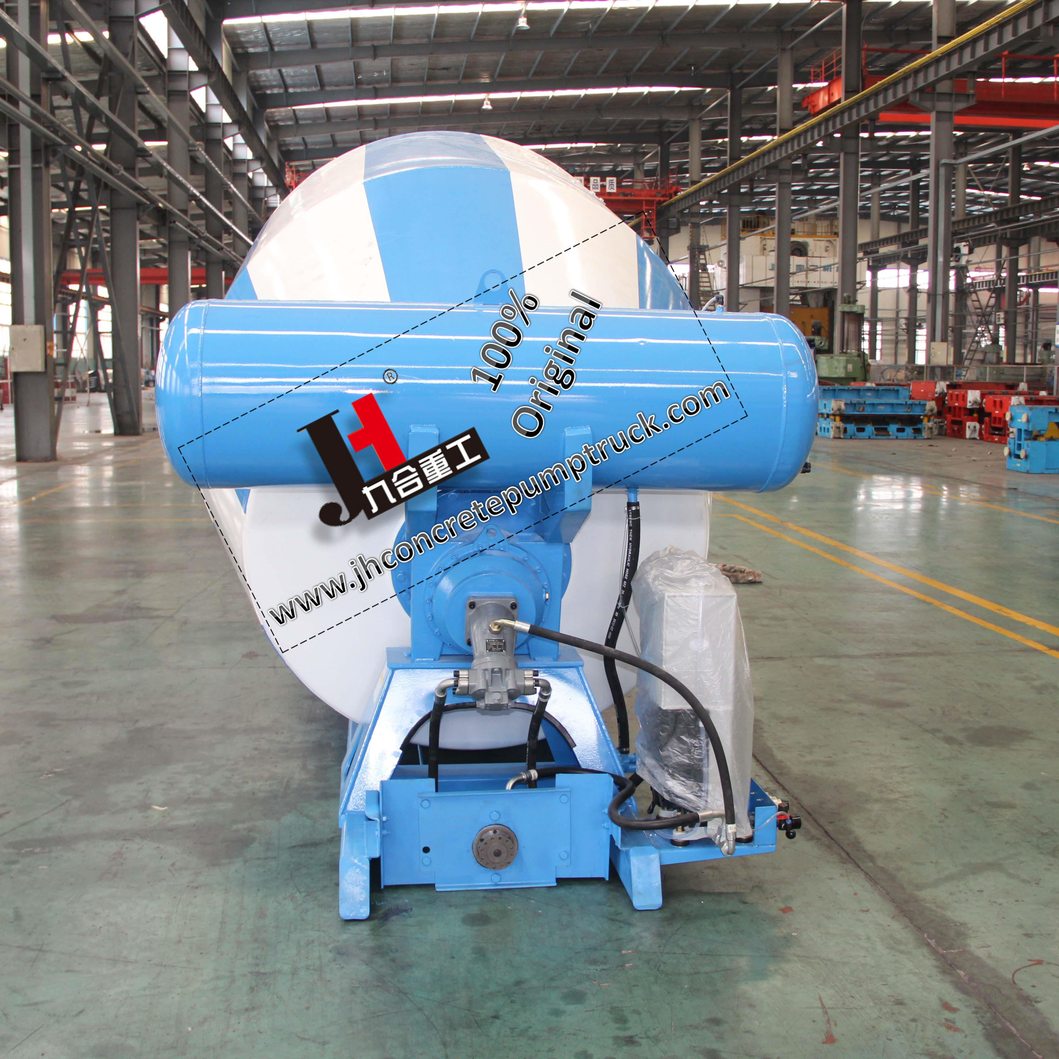 Concrete Transit mixer drum with the capacity from the 4 Cubic to 20Cubic meters