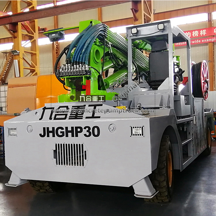 China Factory JIUHE brand 30 Cubic Meters Shotcrete Robot JHGHP30 wet concrete spray shotcrete machine for sale