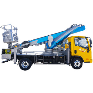 China High-altitude Operation Trucks factory JIUHE bucket trucks 21m 23m 25m 29m 38m 45m basket lifts