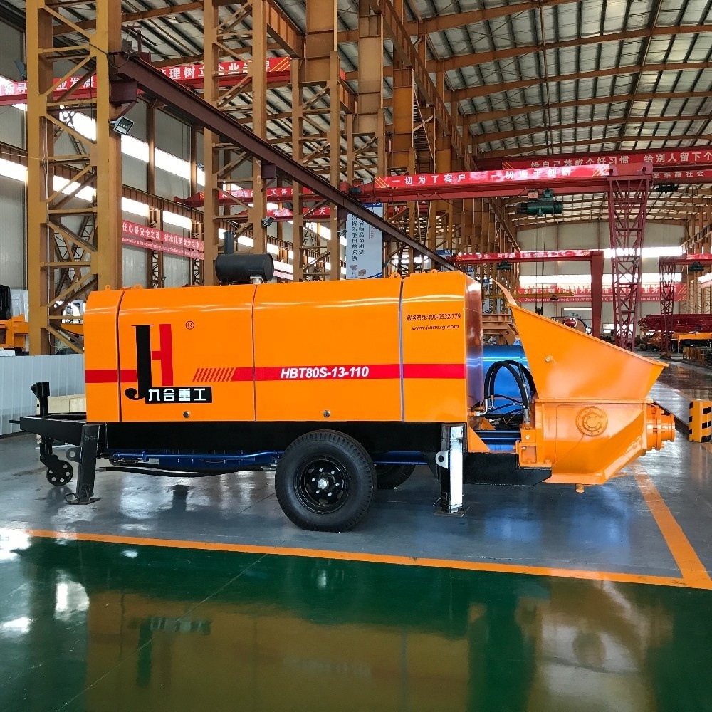 Concrete pump machinery manufacturers trailer concrete pumping machine concrete pumps for sale