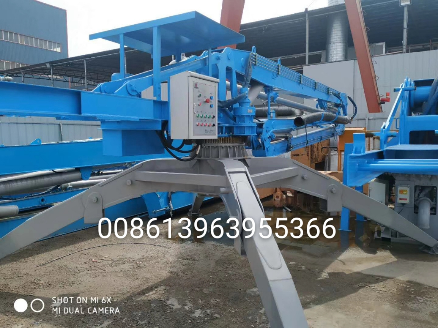 CE certification hot sale 15/17m mobile concrete placing boom hydraulic mortar placing boom pump