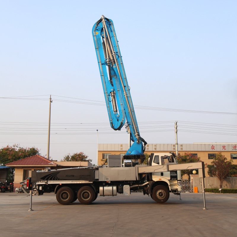 30m 33m 37m 42m 56m 63m truck mounted concrete pump