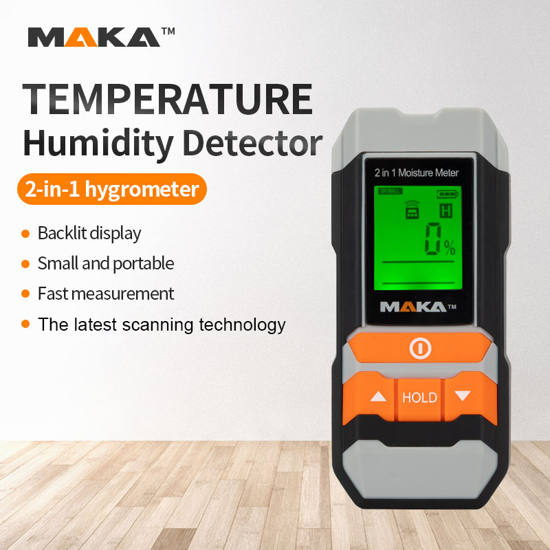 MAKA humidity Mini digital wood moisture meter for wood moisture meter room temperature measurement