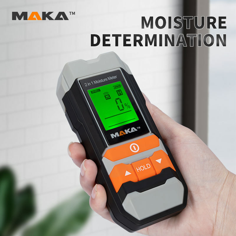 MAKA humidity Mini digital wood moisture meter for wood moisture meter room temperature measurement