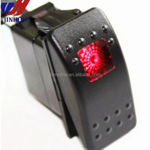 Marine waterproof Rocker switch 12V 24V ON/OFF laser switch