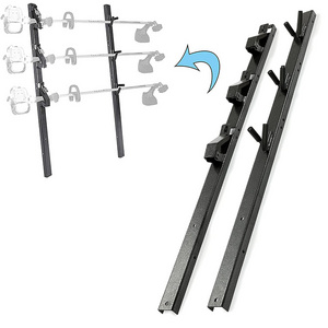 JH-Mech Construction Steel Made Long Durability 47" Tall Straight Shafted Grass Trimmer Rack