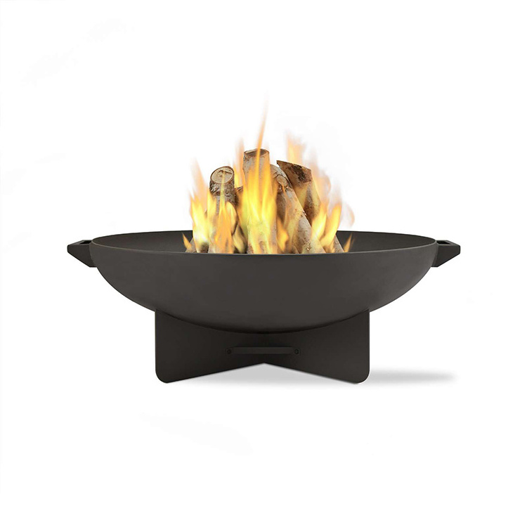 JH-Mech Portable Smokeless Fire Bowl Portable Wood Burning Fire Pit Bowl With Cooking Grid