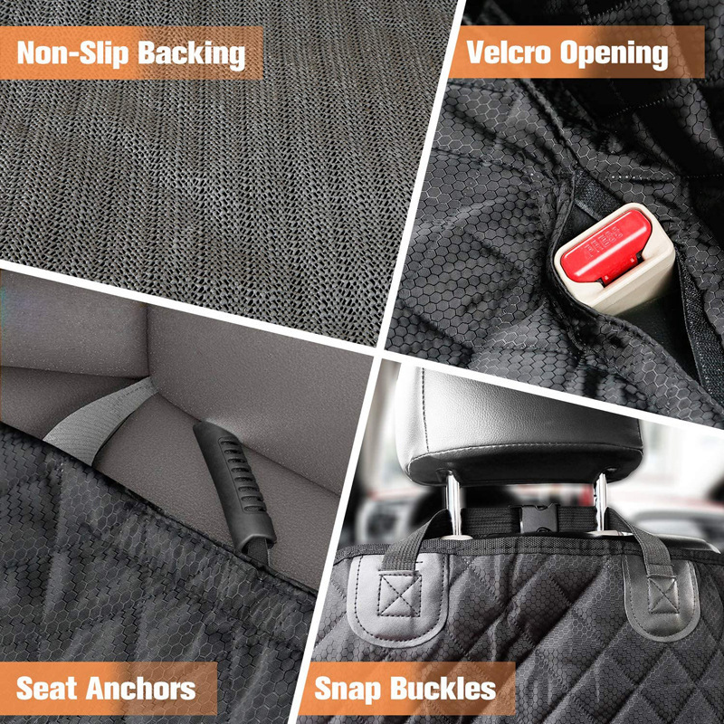 Manufacturer Dog car Protector cover Waterproof Scratchproof Dog hammock Pet Car Seat Cover