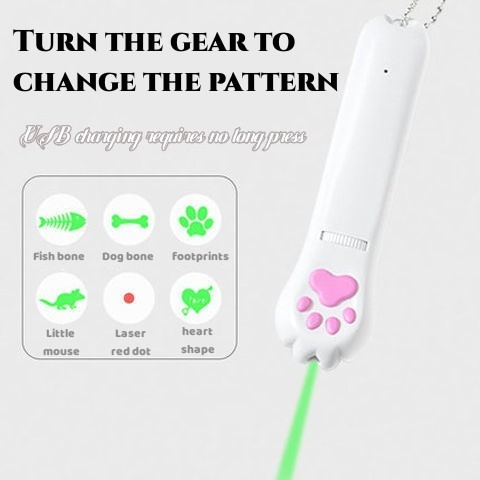 Factory supply cheap laser Pointers bite resistant cat interactive pen toy training portable fun teasing cat light toy