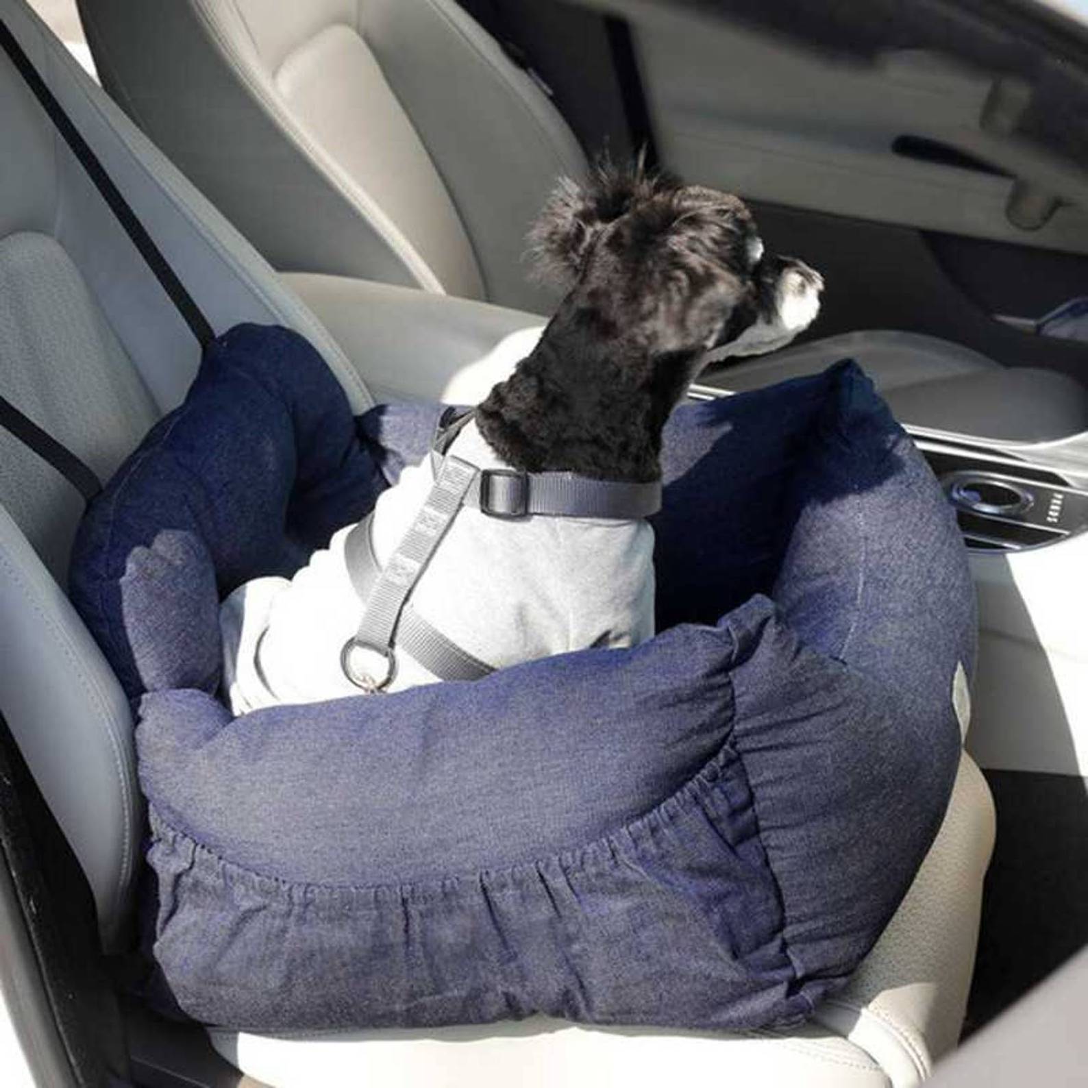 Wholesale Car Seat Booster  Detachable Washable Dog Carseats Pet Dog Travel Car Seat Pet Dog Booster  For All Car Types