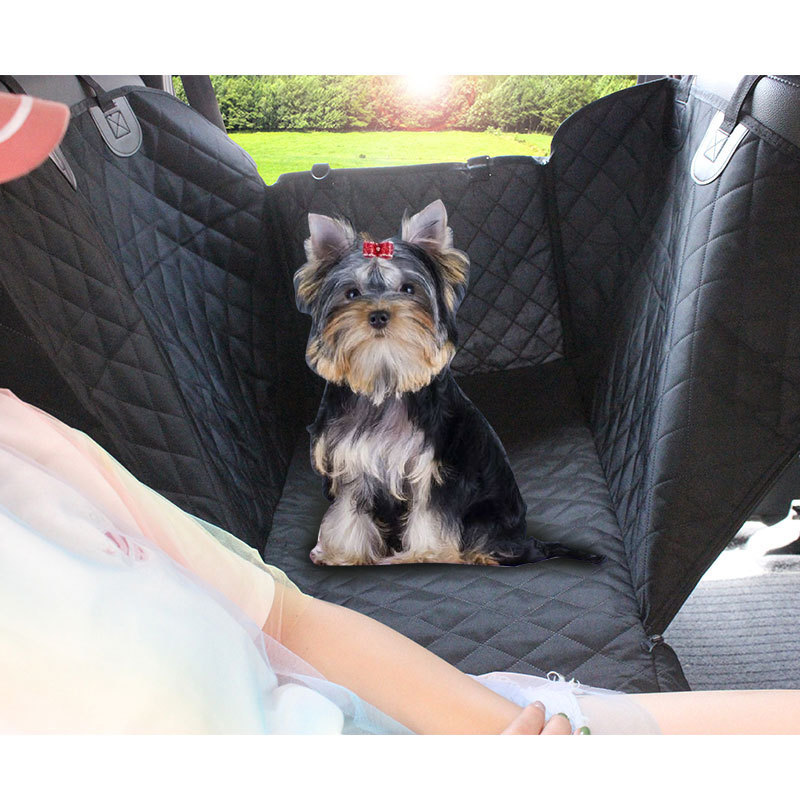 2024 Hot Selling Dog Car Seat Cover Quilted Mat Wear Resistance Durable Non-slip Pet Hammock Car Seat Cover for dog