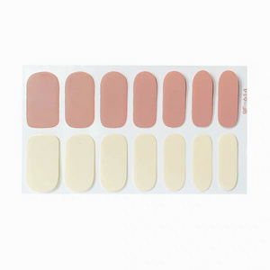 Wholesale Bulk Autumn and winter milk pattern frosted jumping color manicure stickers nail stickers waterproof removable