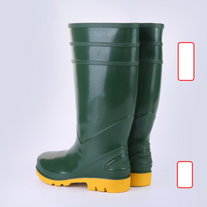 Factory Direct Selling  Light Weight Waterproof Fishing Wedge White Rain Boots