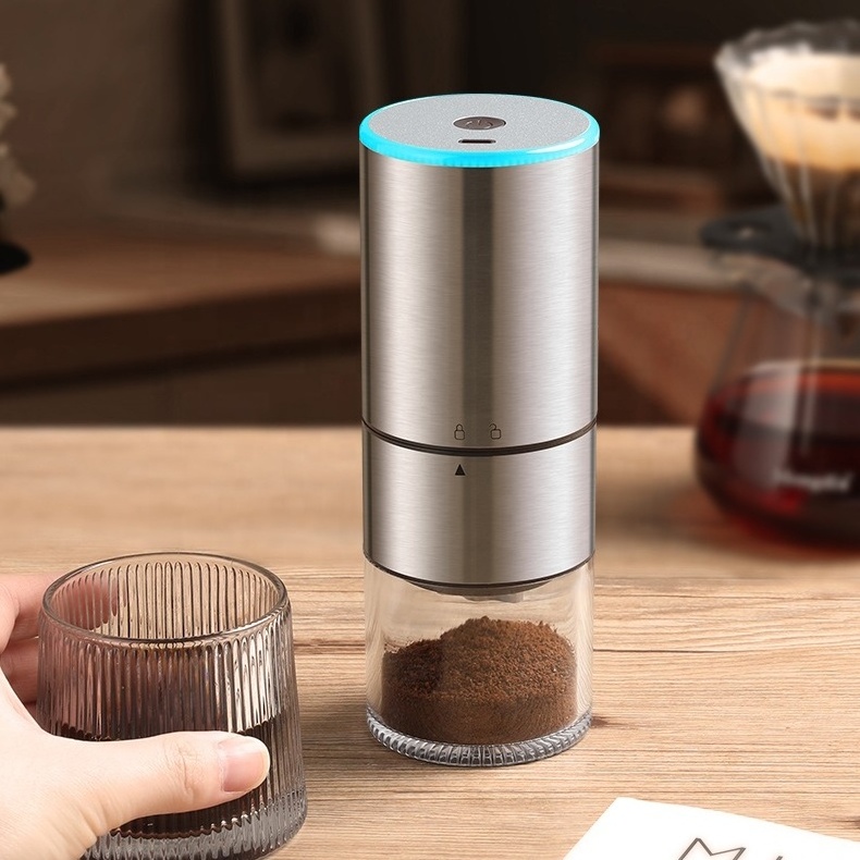 Low-noise Stainless Steel Grinding Core Electric Coffee Bean Grinder