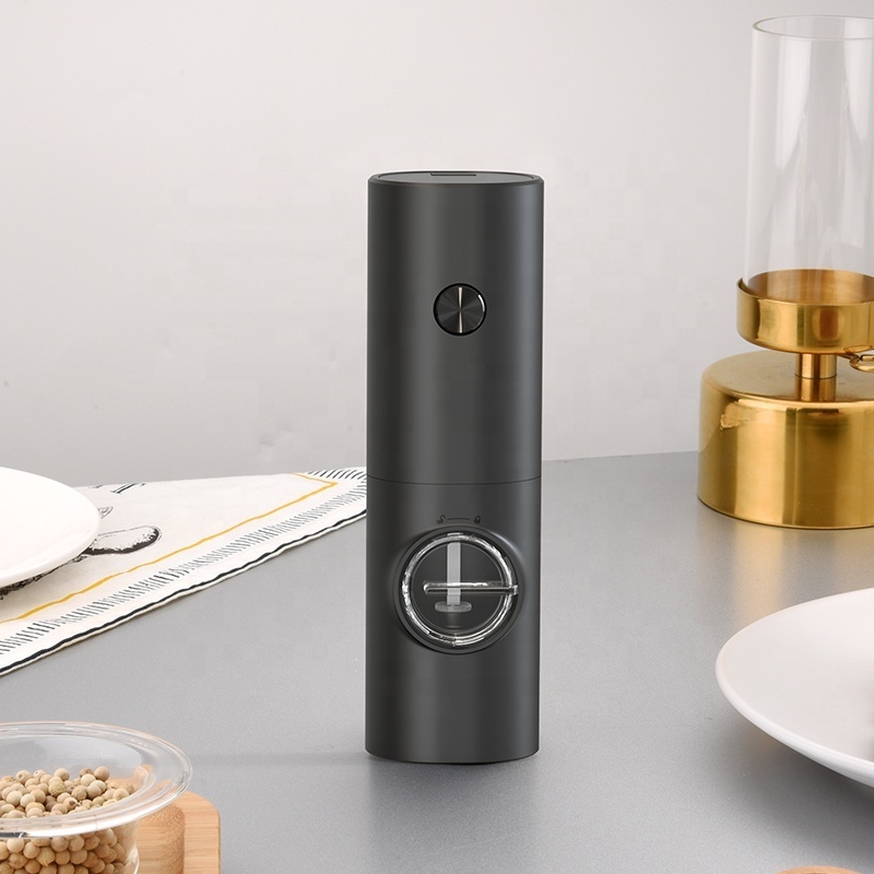 Custom Logo Portable Battery Operated Automatic Electric Pepper Grinder