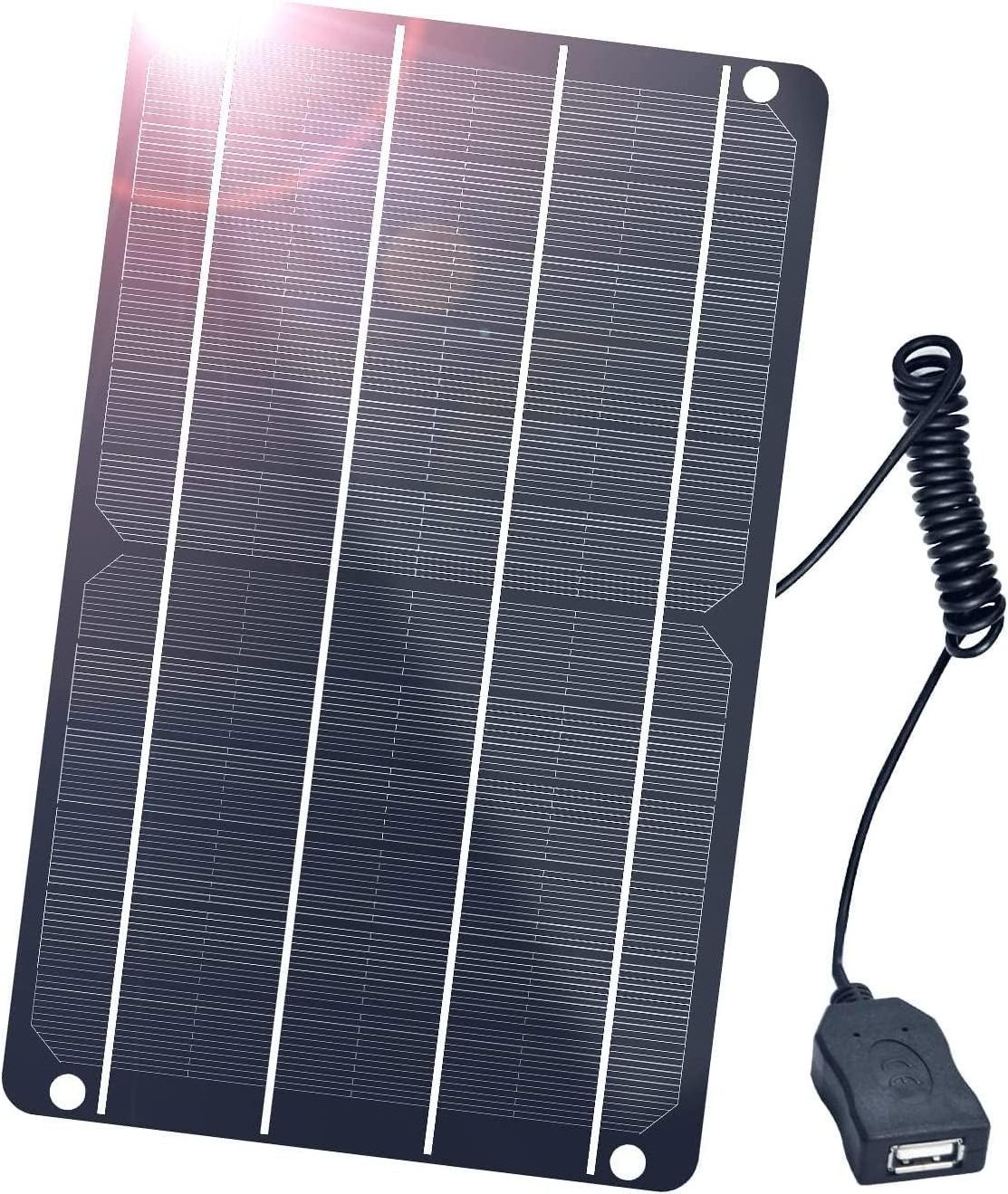 OEM 5V/1A Mini USB Solar Panel,IP67 Waterproof Mono Module DIY 6W Solar Panel with PET Material for Smart Phone,IP camera