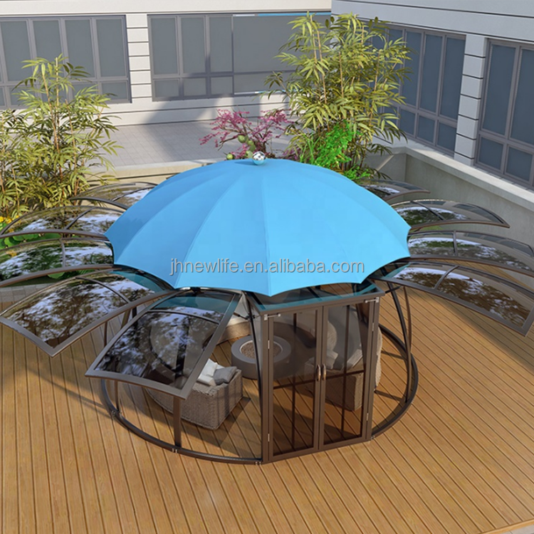 360 Degree Events hotel waterproof UV Resistance UFO Star PC  Glamping Igloo Geodesic domes house dome tent