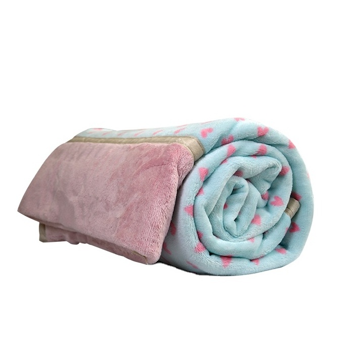 Fluffy Mink Flannel Fleece Plush Blanket Soft Winter Thick Blanket for Winter Fleece Blanket for Bed